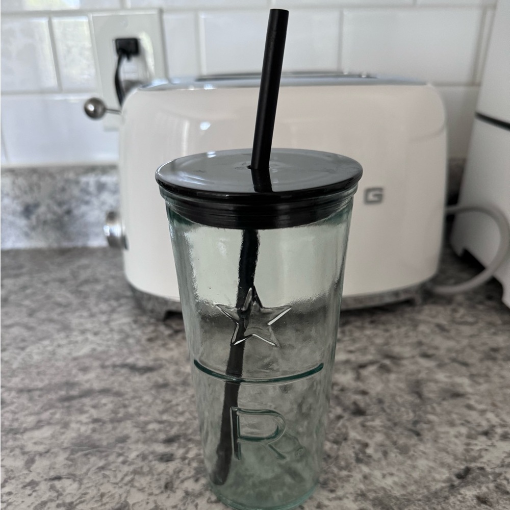Starbucks glass tumbler
